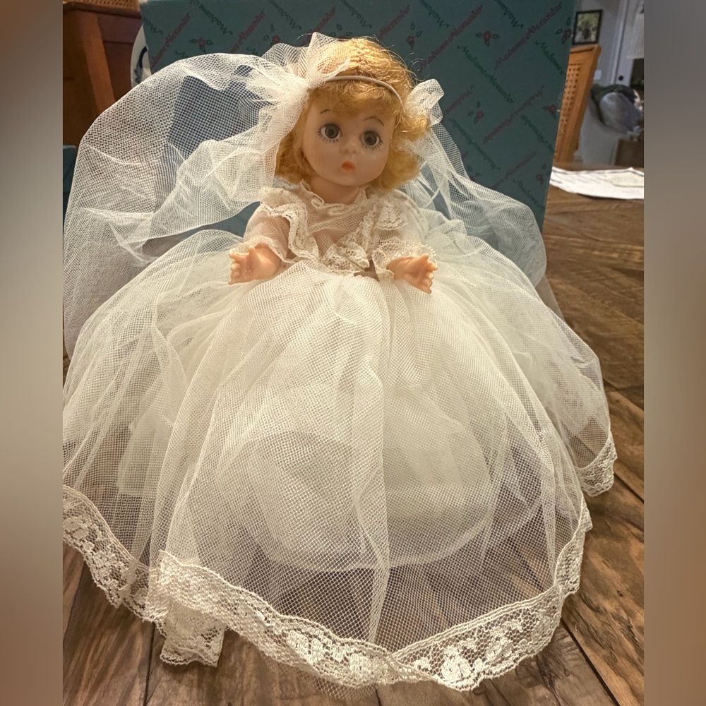 Madame Alexander “bride” 8” doll